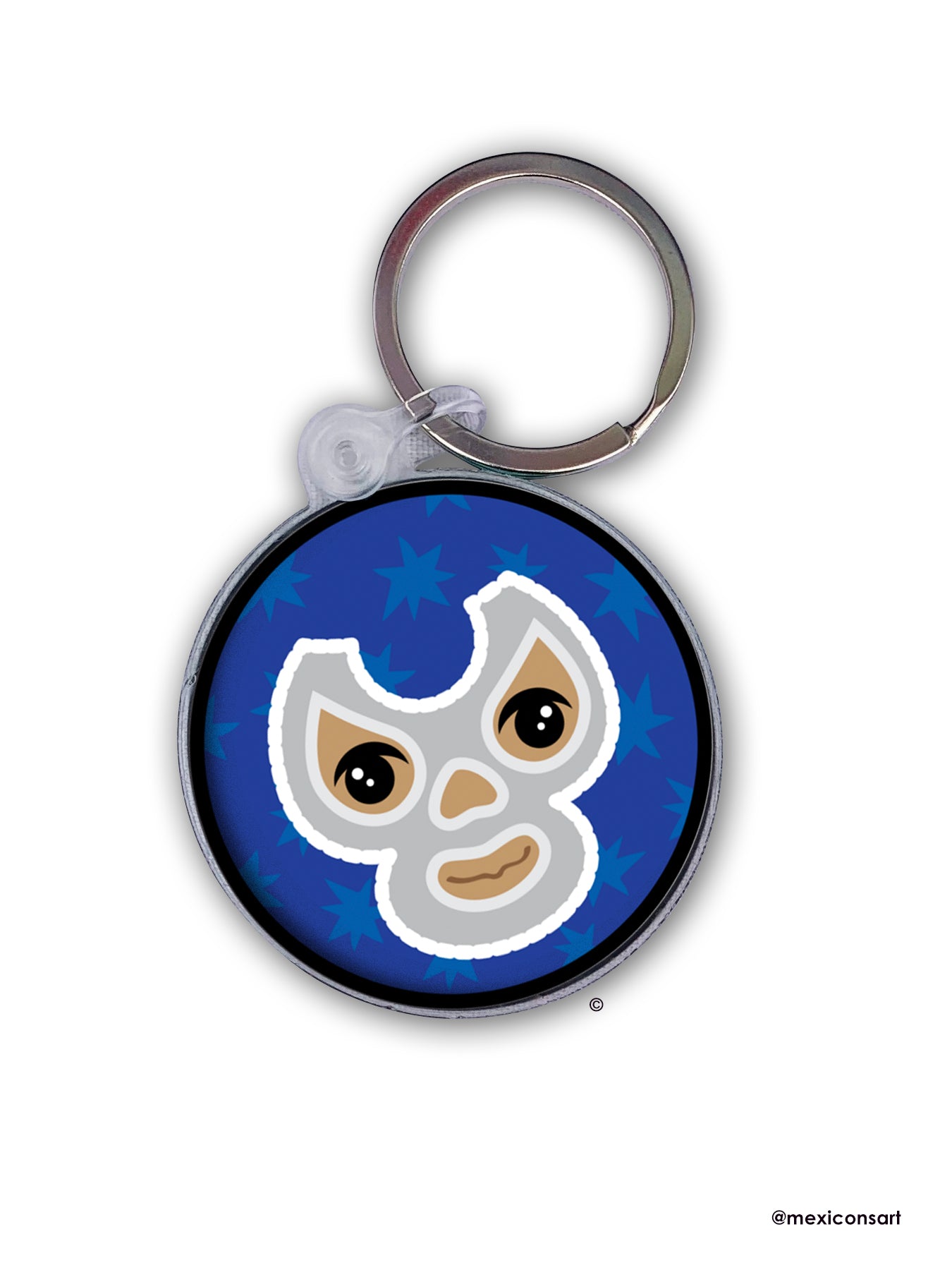 mexiconsart luchador lucha libre keychain