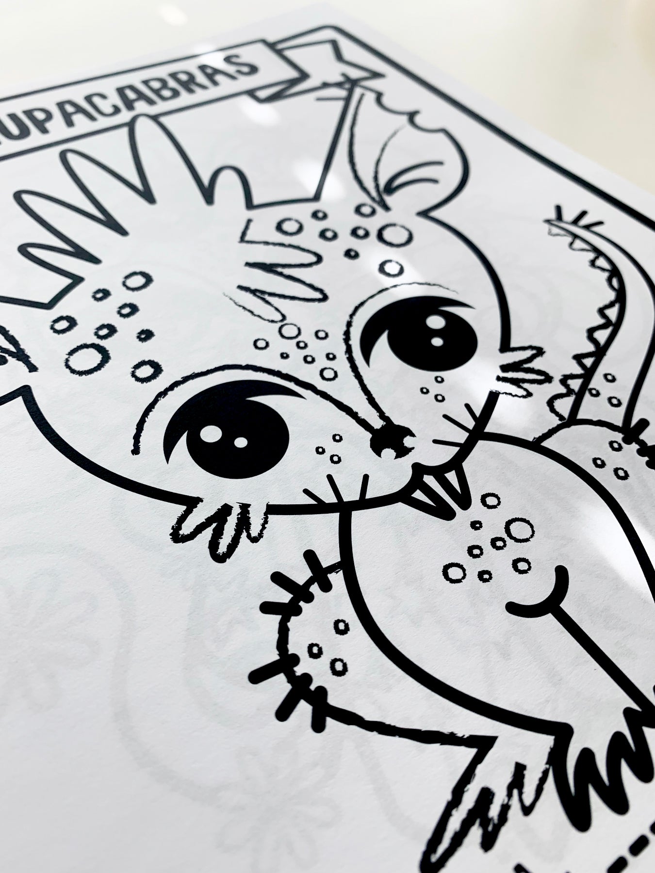 Mexiconsart Chupacabras Coloring book