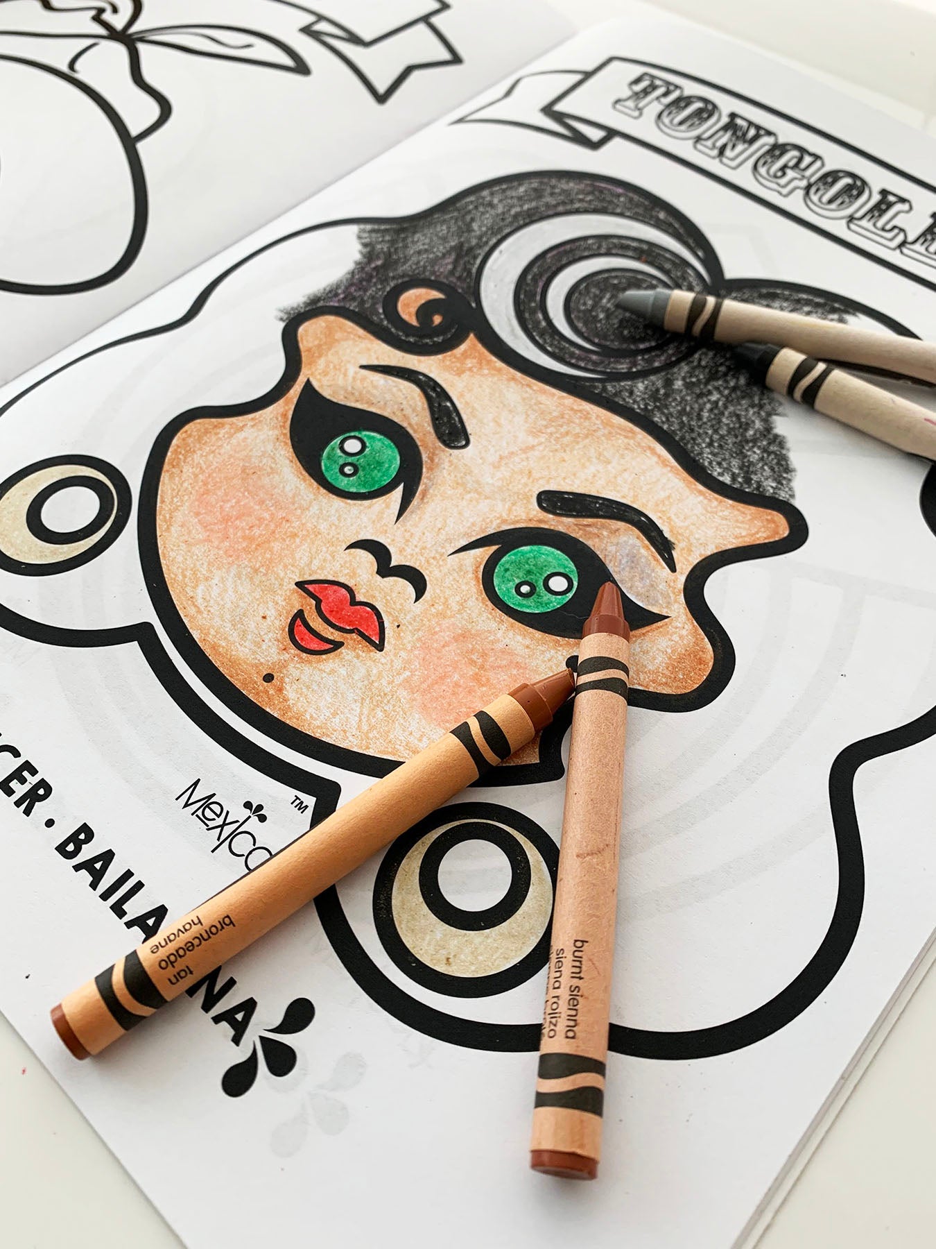 Mexicons Art Mexican Coloring Book