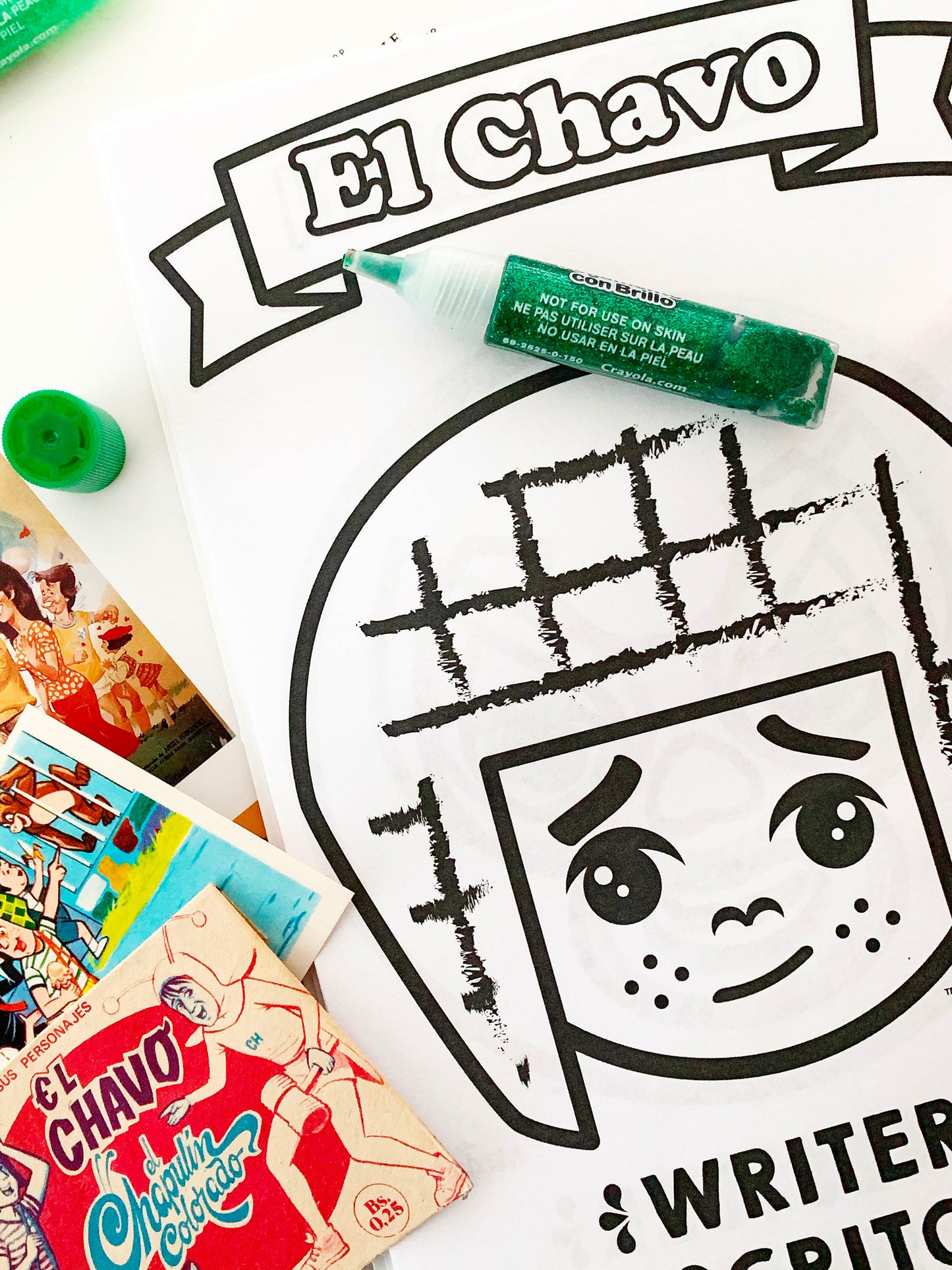 Mexicons Art Mexican Coloring Book