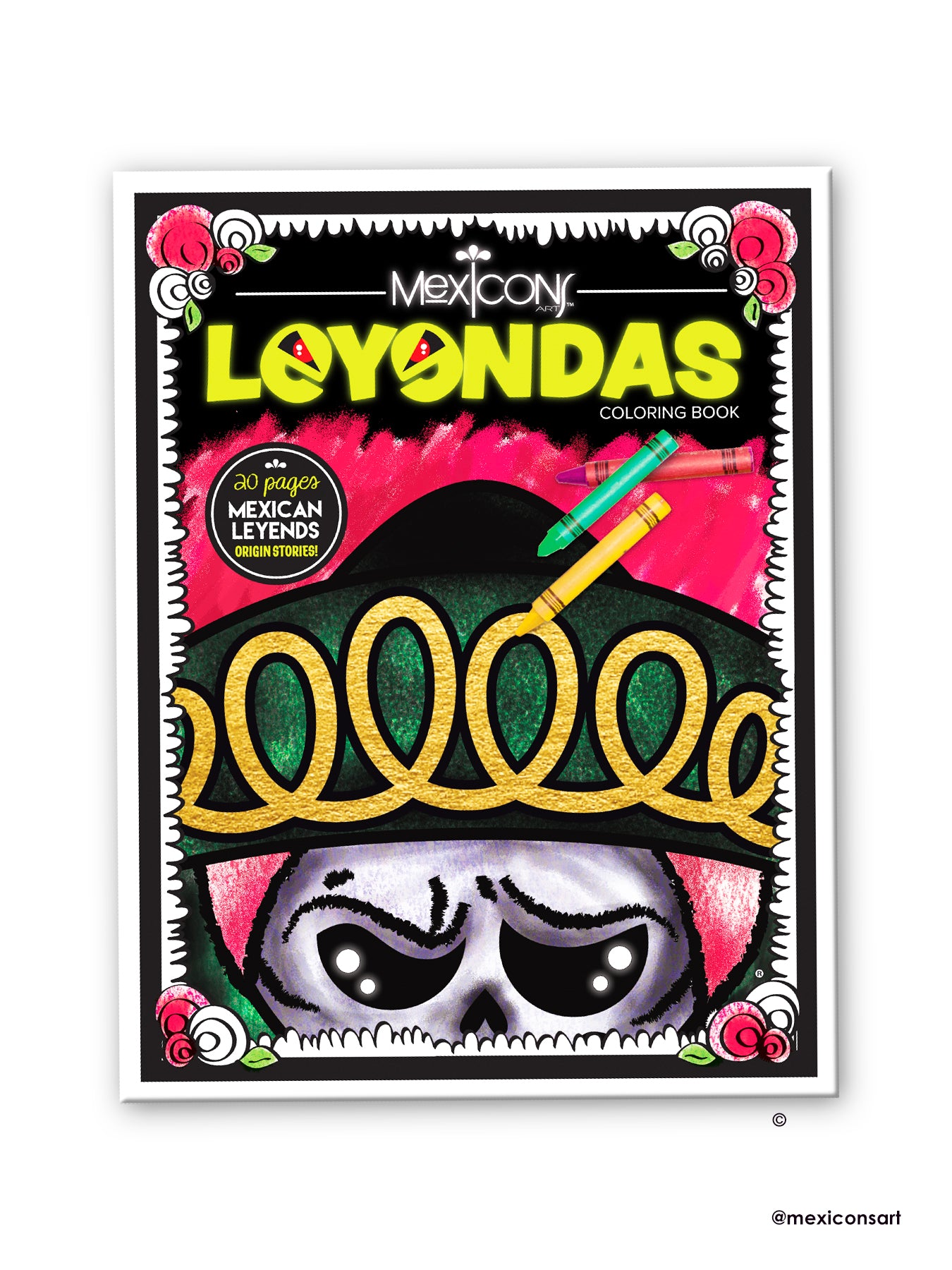 MexiconsArt Leyendas Coloring Book