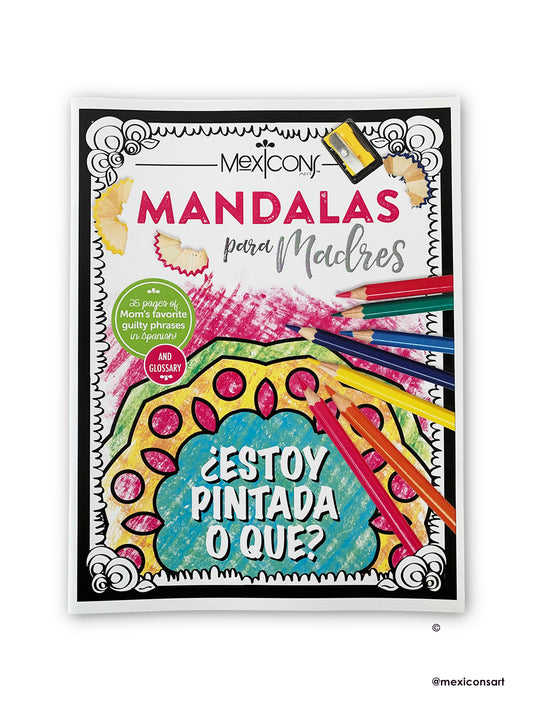 MexiconsArt Mandalas Coloring Book