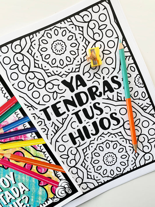 Mexicons Art Mandalas Coloring Book